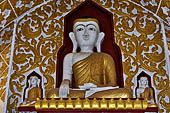 Antique Buddha image, Kakku Buddhist Ruins. Shan State in Myanmar (Burma). 